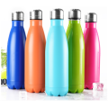 Attractive Price New Type Huge Double Wall Cola Shape Sports Stainless Steel Water Bottle 500Ml